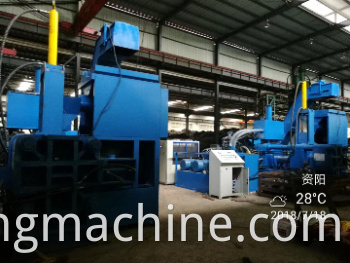 Y83W-250 Horizontal Ferrous Non-Ferrous Waste Metal Briquette Recycling Machine